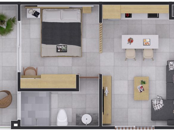 Levitat 20 1 Bedroom