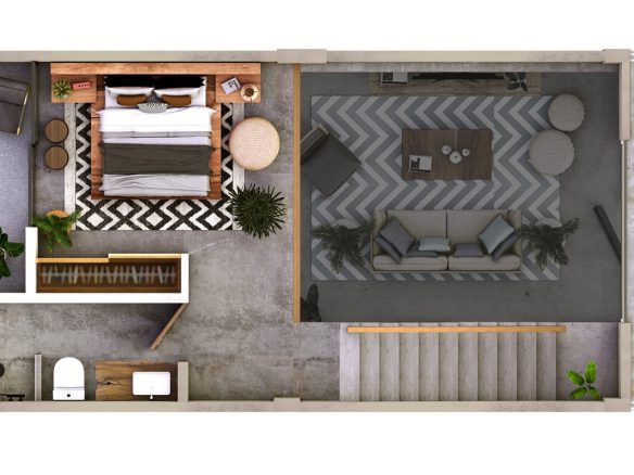 Xiimbal 1 Bedroom