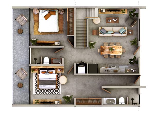 Xiimbal 2 Bedroom PH