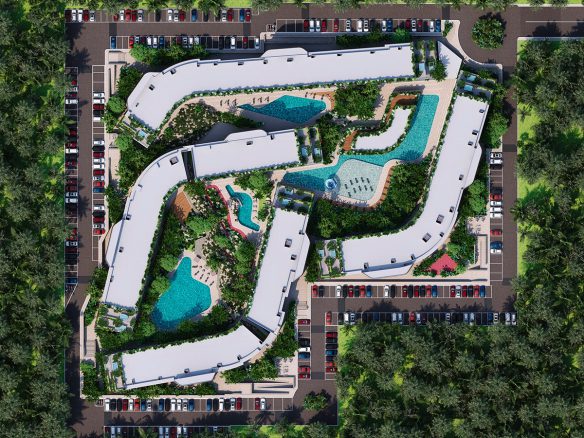 The Leaf Playacar 3 Bedrooms L.O.