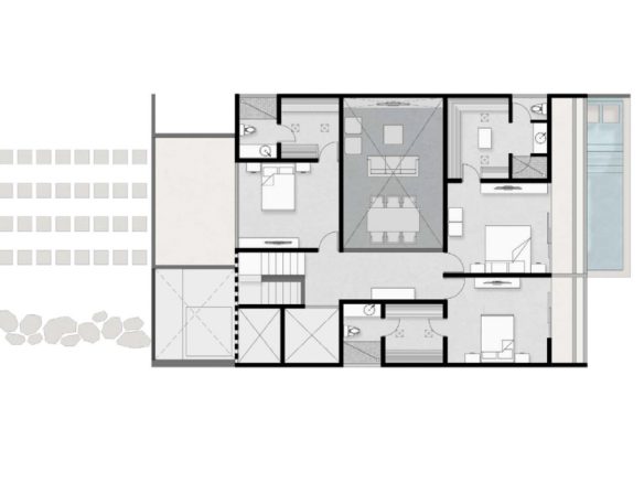 Xpu Ha Beach Homes 4 bed