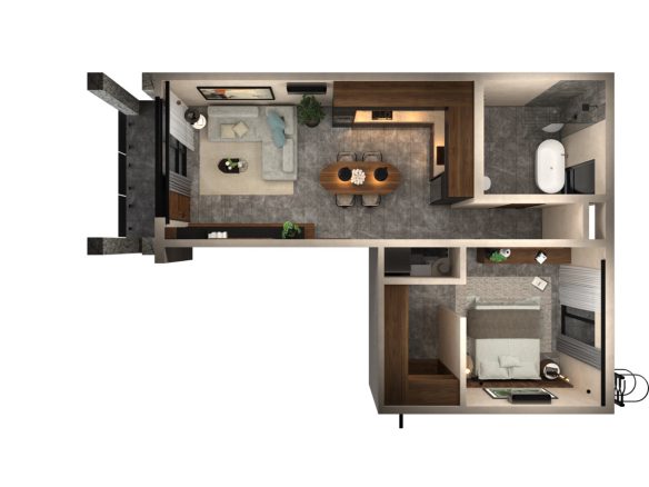 Casa de Piedra 1 bed