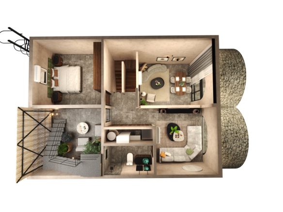 Casa de Piedra 3 bed PH