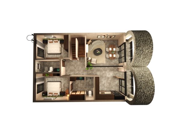 Casa de Piedra 3 bed PH