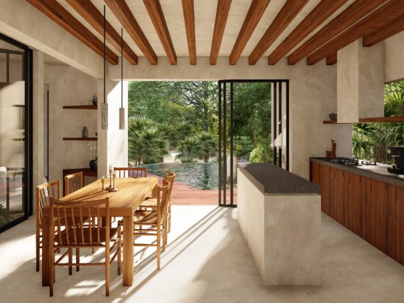 Casa Colmena – Beecheii Tulum 3 bed (lot not included)